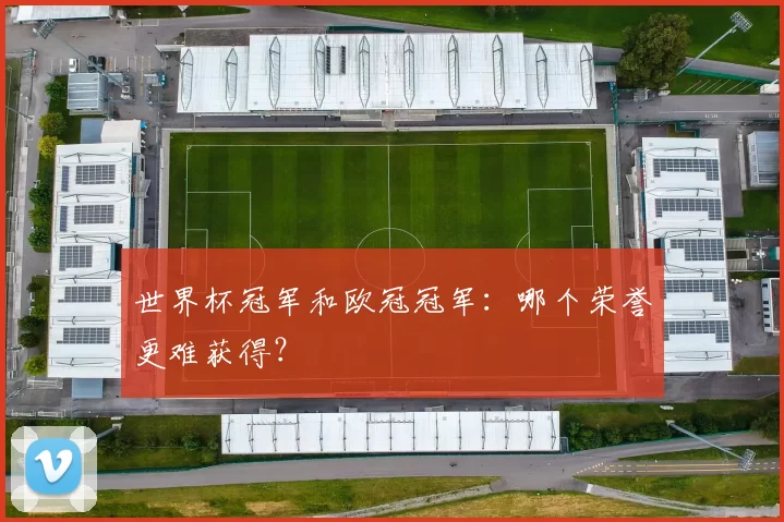 世界杯冠军和欧冠冠军:哪个荣誉更难获得?